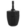 thumbnail image 1 of 0.8-10mm 3/8"-24UNF Keyless Drill Chuck with 1/4" Hex Socket Holder Drill Accessories, 1 of 5