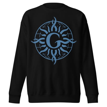 Godsmack G Compass Logo Jumbo Print Unisex Sweatshirt - Black - Small