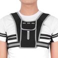 thumbnail image 2 of mochila Bolsa de pecho para deportes al aire libre Manos libres reflectante Mochila para correr Chaleco Paquete de hombro ajustable Bolsas de equitación ultraligeras para acampar Senderismo Ciclismo Irfora mochila, 2 of 7