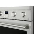 thumbnail image 4 of Cosmo 30 in. Haven Collection 4.8 cu. ft. Electric Range with 4 Burner Glass Cooktop and Convection Oven in Stainless Steel, 4 of 11