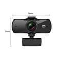 thumbnail image 4 of 2K HD Auto Focus Webcam Ultra Clear Lens Built-in Microphone Rotatable Web Camera With Dust Protection Cover, 4 of 6