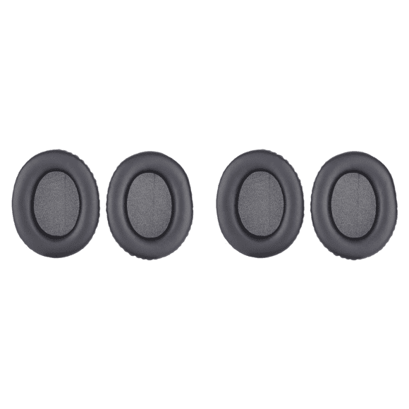 Peggybuy Headphones Ear Pads for Kingston HSCD KHX-HSCP HyperX Cloud II 2 (Black PU)