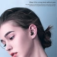 thumbnail image 4 of Single Earbud Mini Bluetooth 5.3 Single Earbud IPX5 Waterproof Single Wireless Earphone for Business Sports Black, 4 of 4