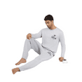 thumbnail image 5 of New men's long-sleeved long pants set - comfortable and casual home wear that can be worn outside., 5 of 6
