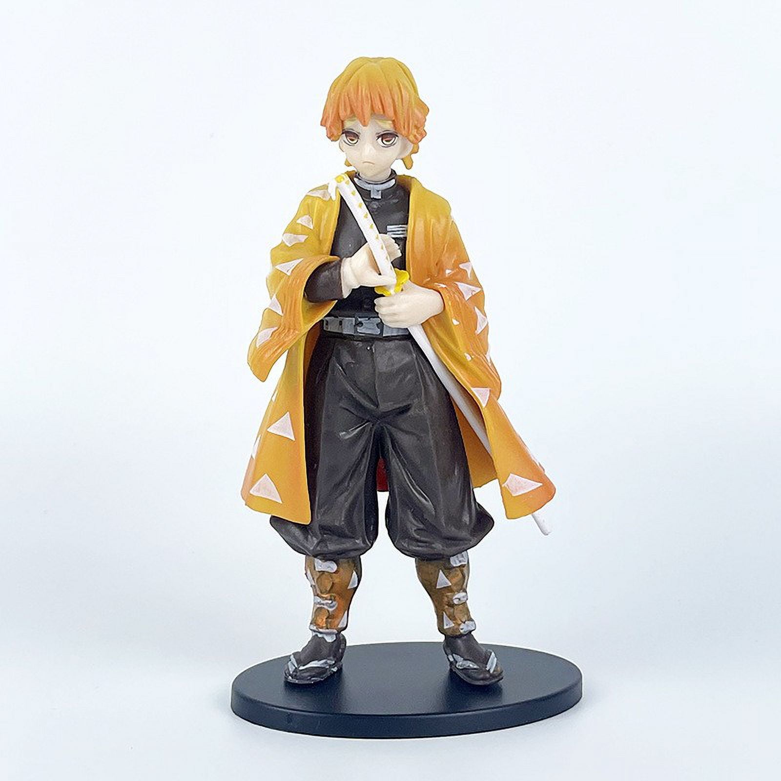 LAOSR Demon Slayer Action Figure Ghost Slayer'S Rice Ball Sushi Series Hand-Made Charcoal Jilang Shanyi Butterfly Forbearance You Ornament Model Kamado Tanjirou Kamado Nezuko