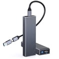 thumbnail image 1 of Carcasa SSD NVMe ORICO de aluminio de 10 Gbps USB3.2 USB-C, 1 of 9