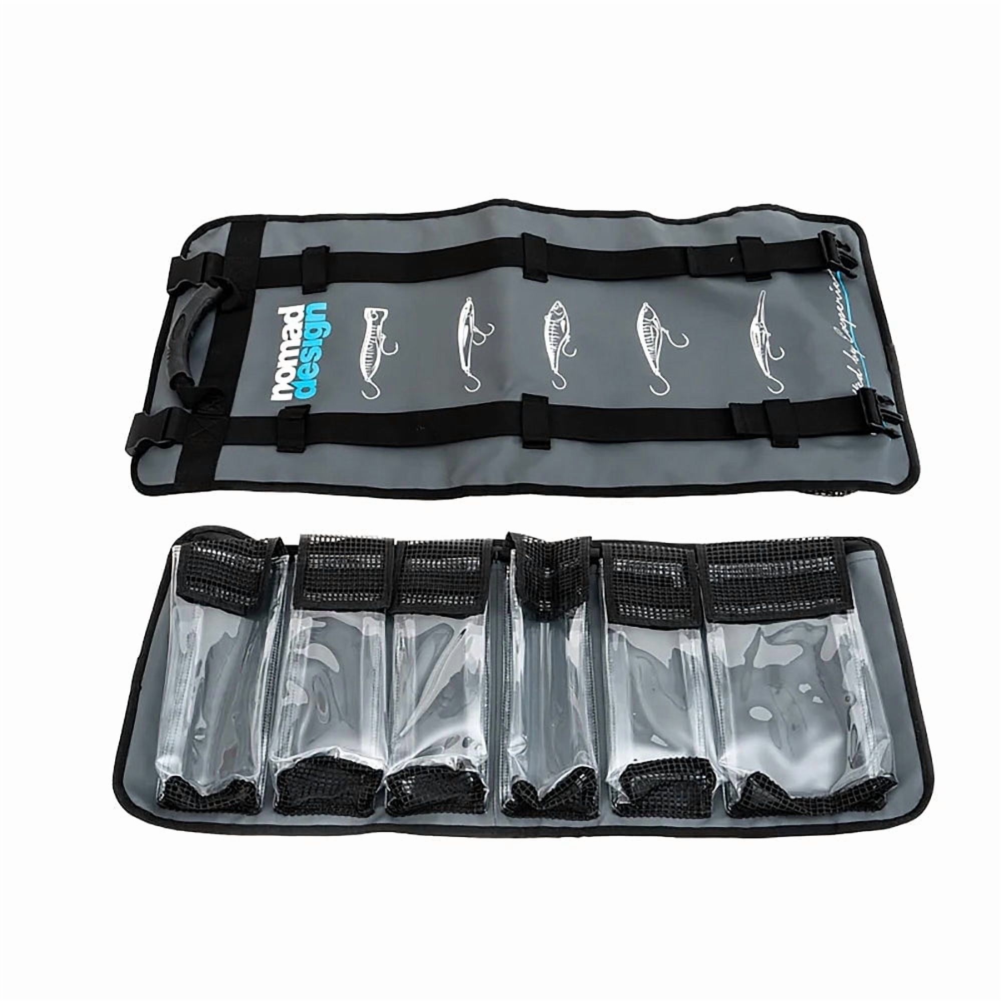Nomad Design Lure Storage Roll, Large, Charcoal