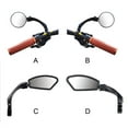 thumbnail image 3 of fastboy Rétroviseur de Guidon de Vélo Accessoires Carrés Droit 1Ensemble, 3 of 6