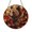 Acrylic 3.5 Inch, variant on Cozy Fall Fluffy Brown Bear Suncatcher Window Hanging Gift Item Decor