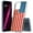 American Flag, variant on AquaFlex Designed For T-Mobile REVVL 6 5G Case Transparent Clear