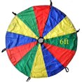 thumbnail image 2 of Juega Parachute GSi Rainbow para niños, 1,8 m, con bolsa de transporte, 2 of 7