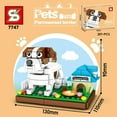 thumbnail image 1 of MesaSe Building Block  Dog Micro Mini Block Dogs Building Animal Set DIY 3D Block Toy Building Blocks for Kids Or Adult 207Pieces, 1 of 4