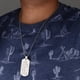 thumbnail image 4 of Collar a juego de pareja Fernando Colgante Etiqueta de Perro Acero Inoxidable, 4 of 8