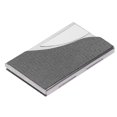 thumbnail image 4 of Titular de la tarjeta de visita Tarjeta De Nombre Caja de almacenamiento Estuche Organizador Regalos para hombres Mujeres Gris 980#, 4 of 8