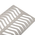 thumbnail image 2 of BIMZUC Eyebrow Lip Stencils Brushed Silver Thickened Stainless Steel Reusable Eyebrow Practice Template Makeup Shaper, 2 of 9