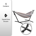 thumbnail image 4 of Hamaca Portátil GARDECOR Cafe con Base de Acero AMACA-CF, 4 of 7