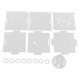 thumbnail image 1 of Caja de cría de peces caja de cría de aislamiento Montaje con ventosa transparente Desmontable Conveniente con orificio de alimentación para camarones LHCER Otros, 1 of 8