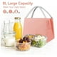 thumbnail image 3 of Bolsa térmica reutilizable para el almuerzo - Bolsa de poliéster a prueba de fugas, mantiene la comida caliente/fría para ir al trabajo, interior espacioso, 3 of 4
