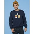 thumbnail image 2 of Potato Is The Father Of Fries. Sweatshirt Men -GoatDeals Designs, Male 4X-Large, 2 of 4