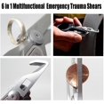 thumbnail image 5 of Trauma Shears Emergency Raptor Scissors Tool Stainless Steel Foldable Trauma Shears With Strap Cutter And Glass Breaker, 5 of 5
