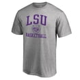 thumbnail image 2 of Men's Heathered Gray LSU Tigers In Bounds T-Shirt, 2 of 3