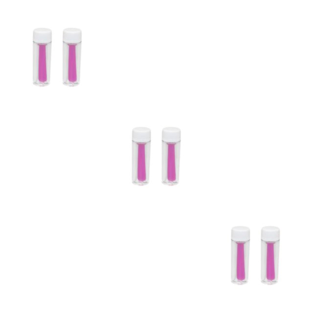 Minnieouse 2 insertadores de lentes táctiles de silicona médica, lote de solución práctica, práctico toque de silicona rosa Type1 NO1