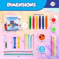 thumbnail image 5 of Playkidiz Fidget Pack Pop It Simple Dimple Pack Sensory Kit, 22 Piece Fidget Set Pop in a Box Stress Relief Pack, Ages 3+., 5 of 7