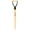 Natural, variant on Truper Replacement Handle 30In Steel D Wood Tapered