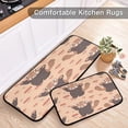 thumbnail image 6 of Coolnut 2 Pieces Red Panda Pattern Kitchen Rugs and Mats Set Absorbent Soft Kitchen Mats for Floor Non-Slip Kitchen Mat Doormat Set, 19.7"x47.2"+19.7"x27.6" Home Decor Gifts, 6 of 7