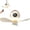 A, variant on Portable Ceiling Fan, Tent Ceiling Fan, Rechargeable Tent Fan, LED Light Fan, Battery Operated Hanging Fan with Light and Remote, Remote Control Camping Fan for Tent Gazebo Outdoor Bedroom, Khaki