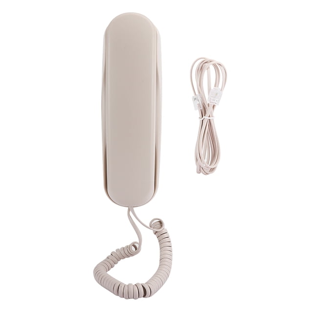 Teléfono de pared TC990 ABS beige de doble propósito para habitaciones de hotel, ascensores y baños.