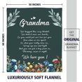thumbnail image 5 of Blanket Gifts for Grandma, Grandma Birthday Gifts, Mother''s Day Present for Grandma from Granddaughter, Grandchildren, We Love You Cozy Throw Blankets 50" x 60", 5 of 6