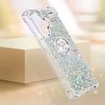 thumbnail image 5 of Funda para Xiaomi Redmi Note 13 Pro Plus 5G con Brillo Líquido Flotante, Purpurina, Parachoques y Anillo Giratorio Soporte, 5 of 5