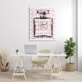 thumbnail image 2 of Stupell Industries Glam Perfume Bottle With Words Pink Black Canvas Wall Art by Amanda Greenwood, 2 of 6