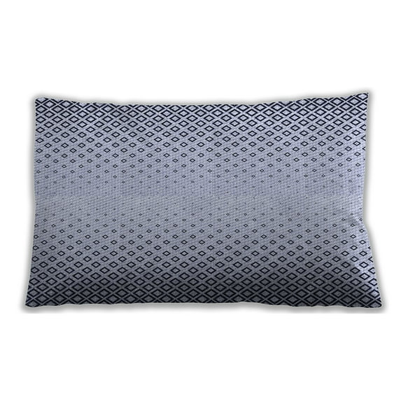 Ahgly Company Outdoor Rectangular Contemporary Lumbar Throw Pillow, 13 inch by 19 inch