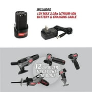 Hyper Tough 12V Max Cordless Rotary Tool with 40-Piece Accessory Kit