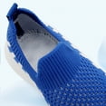 thumbnail image 6 of NOEGOEU Boys Girls Slip on Mesh Shoes Non Slip Soft Sole Breathable Lightweight Sneakers for Kids (Blue,2), 6 of 8