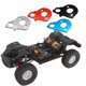 thumbnail image 5 of Soporte de motor de aluminio Ounissouiy para AXIAL SCX10 CNC Plata, 5 of 6