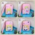 thumbnail image 4 of sailor moon bolso de dibujos animados anime monederos monederos cremallera teléfono y llaves carteras, 4 of 4