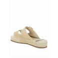 thumbnail image 5 of Kuopa Genuine Soft Leather Espadrille Flatform Sandals, 5 of 10