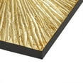 thumbnail image 3 of Madison Park Signature Sunburst 30x30" Hand Painted Dimensional Resin Wall Art in Gold, 3 of 10