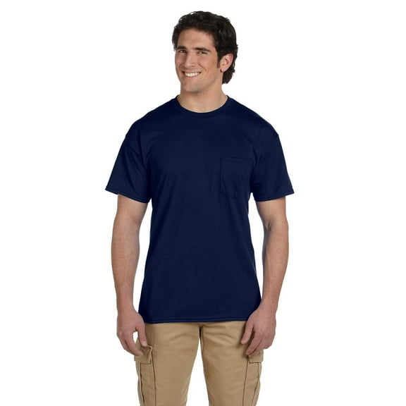 GILDAN G830 ADULT 5.5 OZ., 50/50 POCKET T-SHIRT