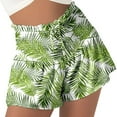 thumbnail image 1 of Pantalones cortos con cordón para mujer, pantalones cortos informales de verano con cintura alta y fluidos, pantalones cortos de playa con estampado bonito de secado rápido Fridja fhjkhfk459329, 1 of 6