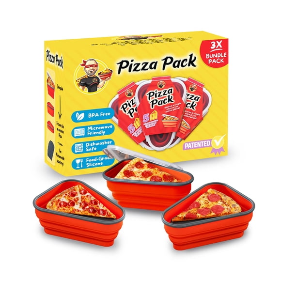 Pizza Pack: el recipiente reutilizable perfecto para almacenar pizza