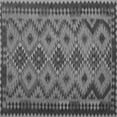 thumbnail image 1 of Ahgly Company Indoor Square Southwestern Gray Country Area Rugs, 5' Square, 1 of 1