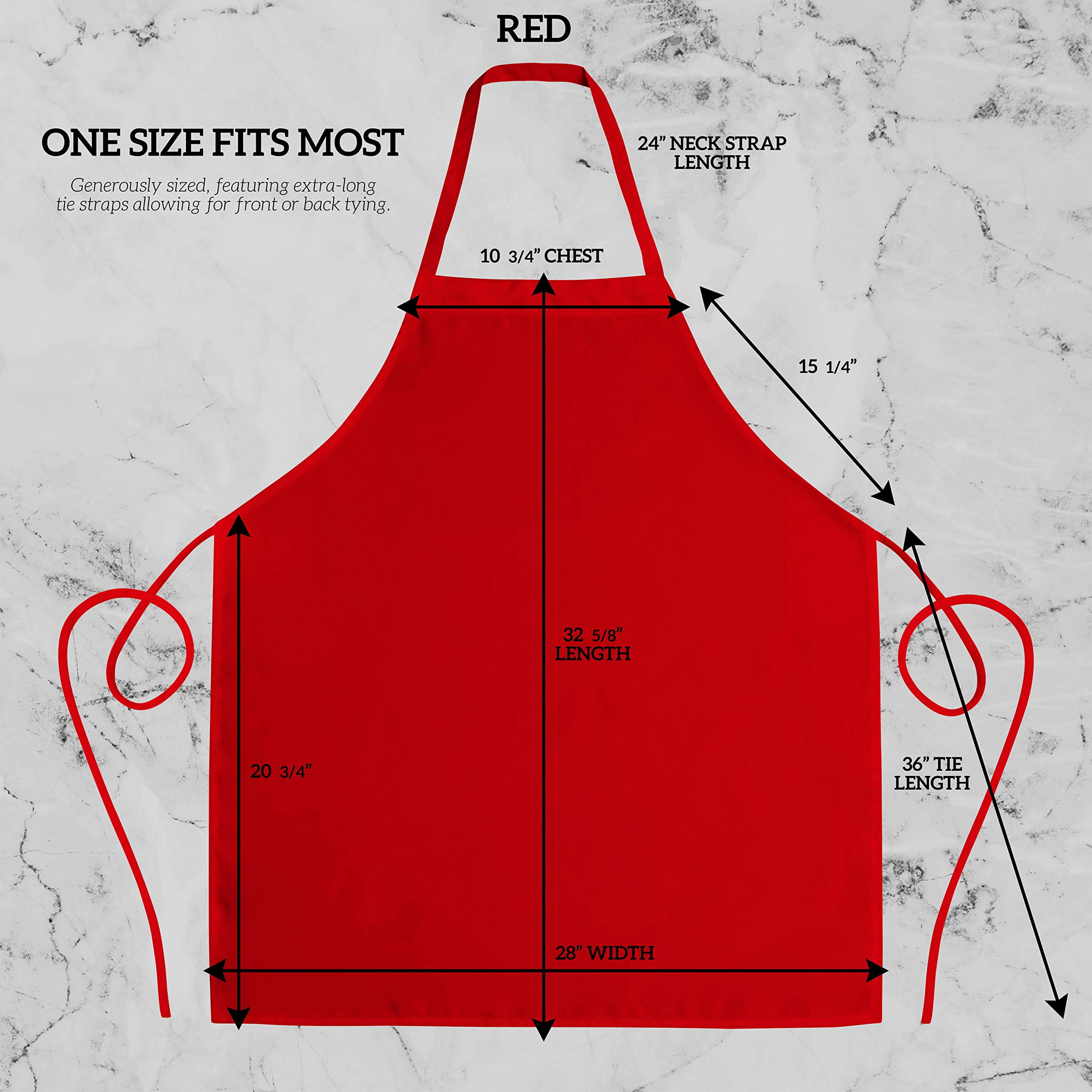 12 Pack Bib Apron - Unisex Red Aprons  Machine Washable For Men And Women Kitchen Cooking Bbq Bulk (pack Of 12 No Pockets Red)