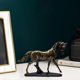 thumbnail image 4 of Colección de decoración de estatuas de caballos , decoración de de caballos de resina, decoración de regalos coleccionables, escultura Negro Colco Escultura de estatuilla de caballo, 4 of 7