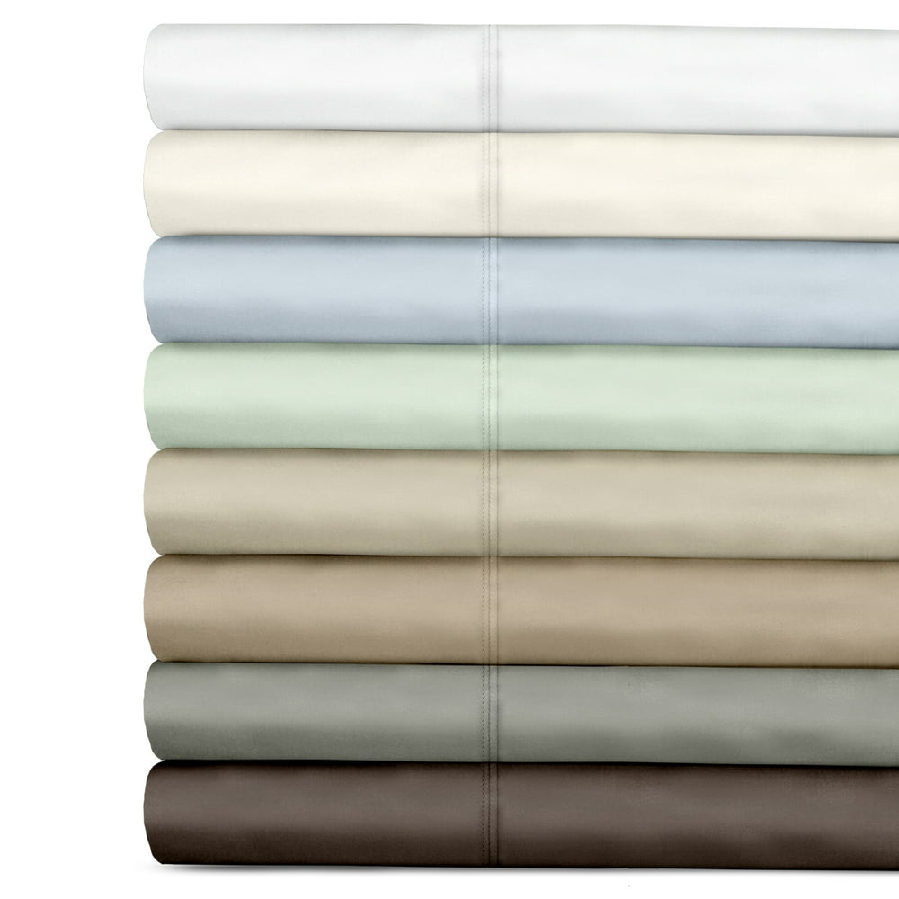 Veratex 500Tc Solid Sheet Set Twin Taupe