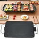 thumbnail image 3 of Plancha Eléctrica, Parrilla Multifuncional Sin Humo, Superficie Antiadherente, Cocina Limpia y Saludable, Compactay Eficiente, 40 x 24 cm, Para Cocina Casera, 3 of 7