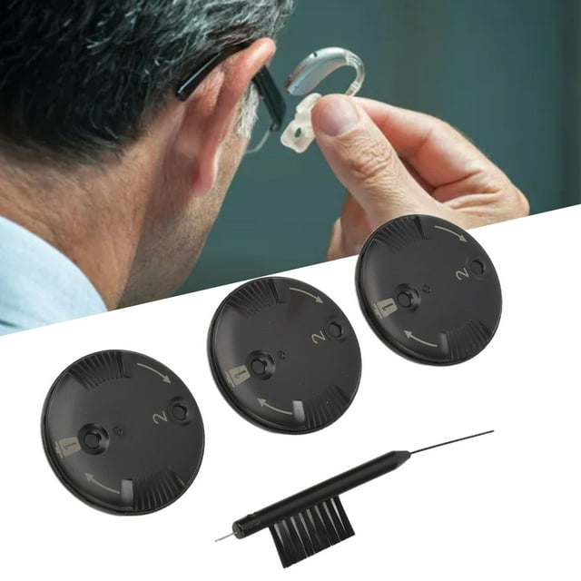 Protection de Filtre à Cire de Nettoyage, Roue de Filtre de Protection de Cire de Nettoyage de Remplacement Imperméable avec Brosse pour le Son